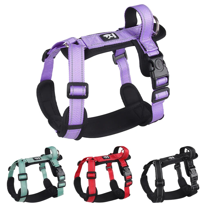 Pet Dog Harness With Handle for Small Large Dogs