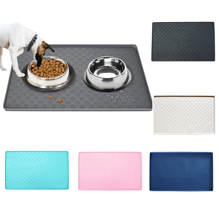 Silicone Pet Bowl Pad Feeder Mats