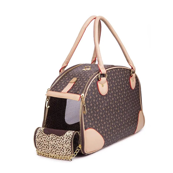 Luxury Pet Transportation Tote Bags For Small Little Dogs