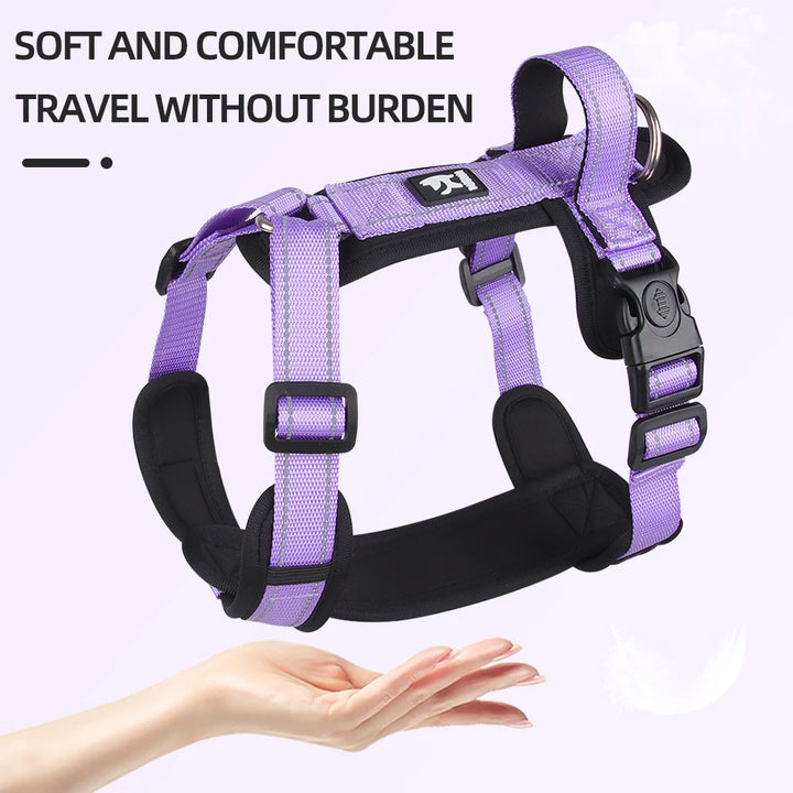 Pet Dog Harness With Handle for Small Large Dogs