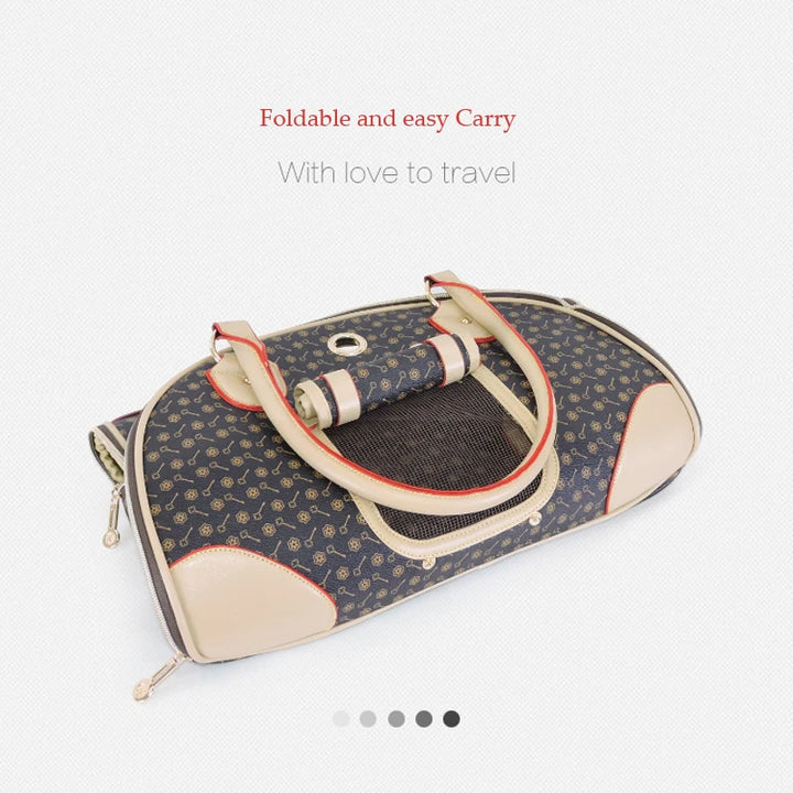 Luxury Pet Transportation Tote Bags For Small Little Dogs